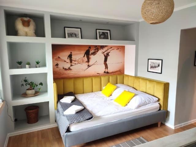 Apartament Bialy Mis Centrum Zakopane Dış mekan fotoğraf
