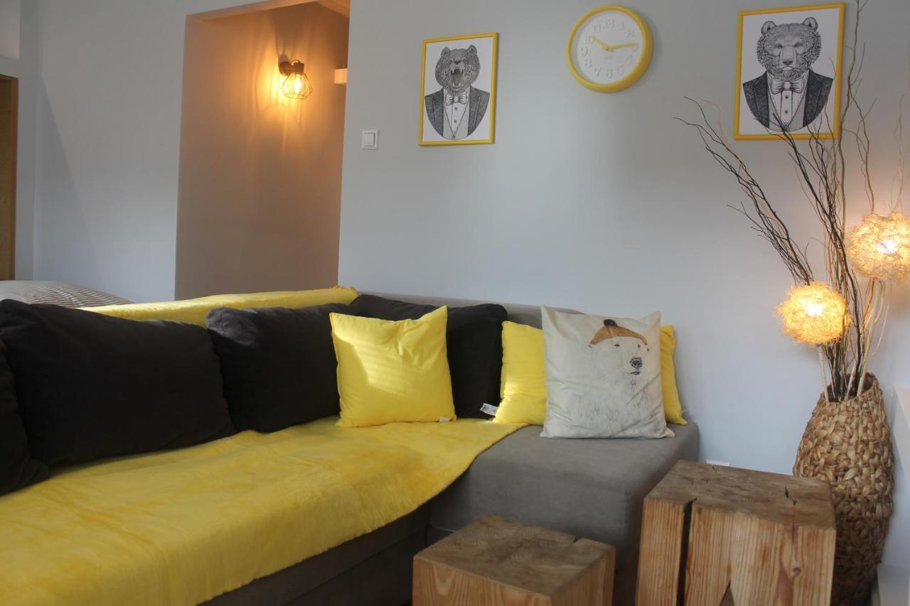 Apartament Bialy Mis Centrum Zakopane Dış mekan fotoğraf