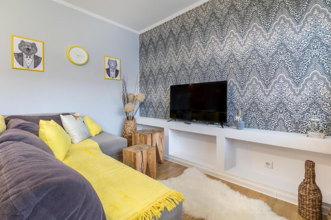 Apartament Bialy Mis Centrum Zakopane Dış mekan fotoğraf